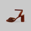 Ana - marron print