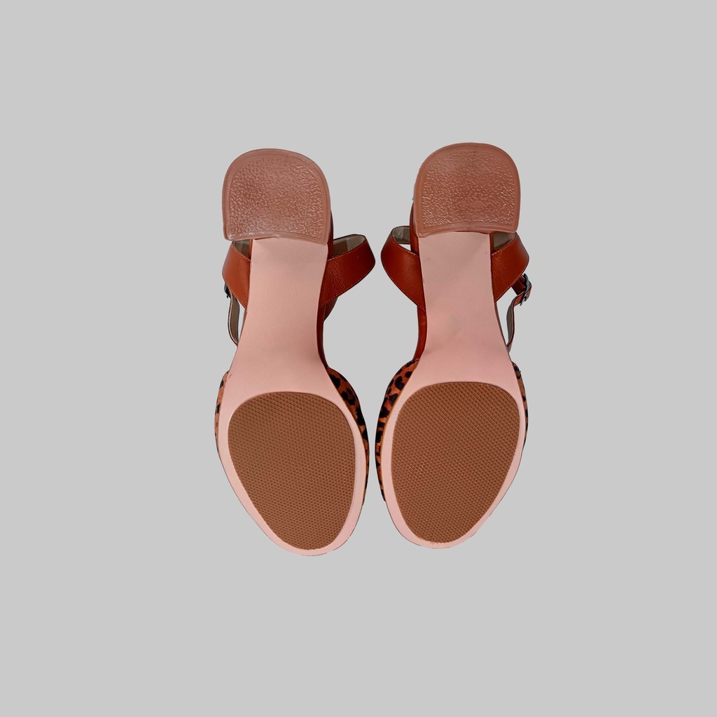 Ana - marron print