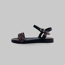 Lola- negro print gris