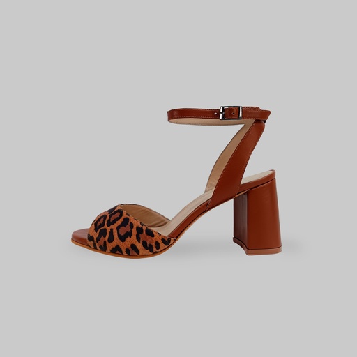 Ana - marron print